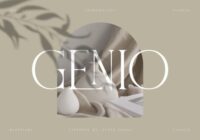 Genio Font - Featured Image