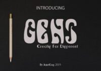 Gens New Font - Featured Image