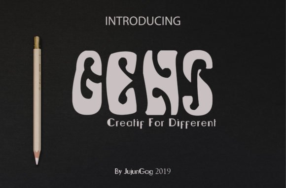 Gens New Font - Featured Image