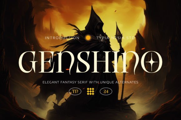 Genshino Font - Featured Image