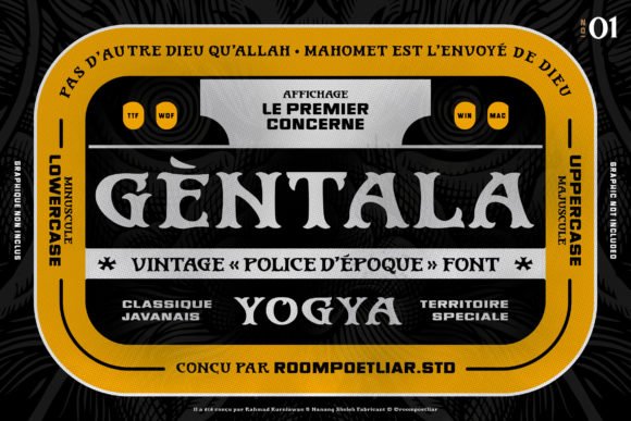 Gentala Font - Featured Image