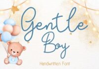 Gentle Boy Font - Featured Image