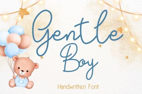 Gentle Boy Font - Featured Image