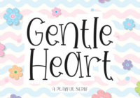 Gentle Heart Font - Featured Image