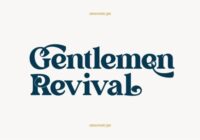 Gentlemen Revival Font - Featured Image