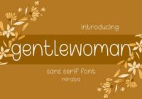 Gentlewoman Font - Featured Image