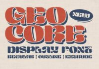 Geo Core Font - Featured Image