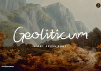 Geoliticum Font - Featured Image