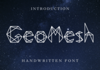 Geomesh Font - Featured Image