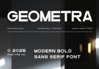 Geometra Font - Featured Image