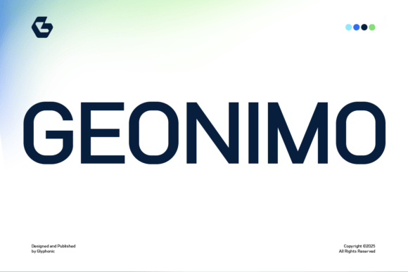 Geonimo Font - Featured Image