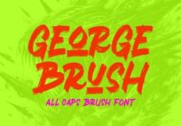 George Brush Font - Featured Image
