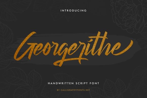 Georgerithe Font - Featured Image