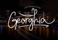 Georghia Font - Featured Image
