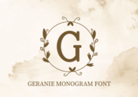 Geranie Font - Featured Image