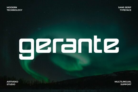 Gerante Font - Featured Image