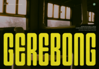 Gerebong Font - Featured Image