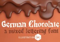 German Chocolate Font - Featured Image