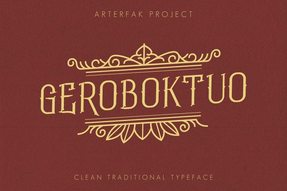 Geroboktuo Font - Featured Image