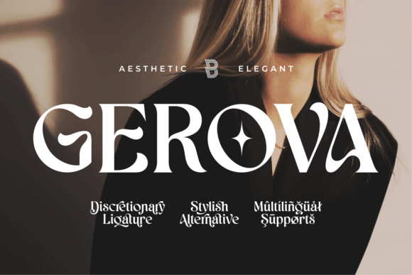 Gerova Font - Featured Image