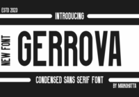 Gerrova Font - Featured Image