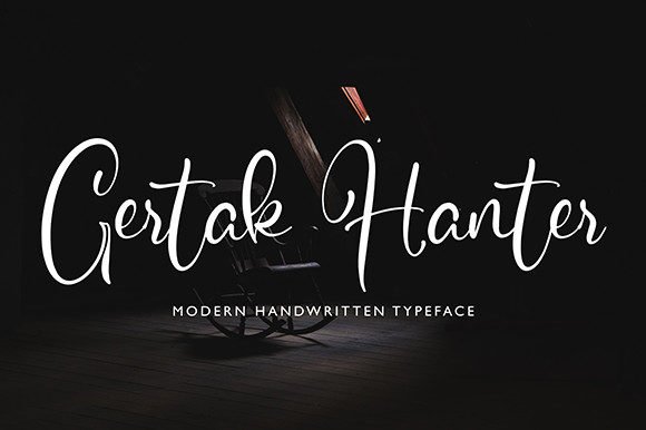 Gertak Hanter Font - Featured Image