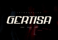 Gertisa Font - Featured Image