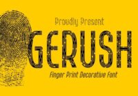 Gerush Font - Featured Image