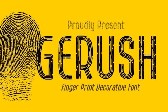 Gerush Font - Featured Image