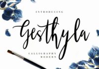 Gesthyla Font - Featured Image