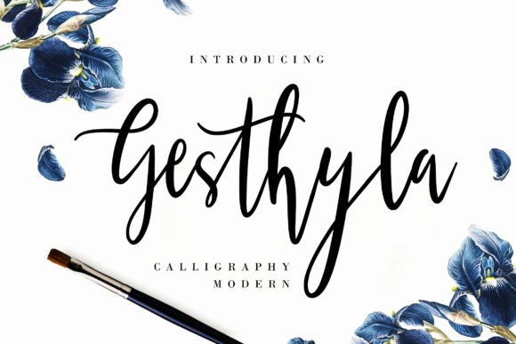 Gesthyla Font - Featured Image