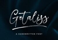 Getaliss Font - Featured Image