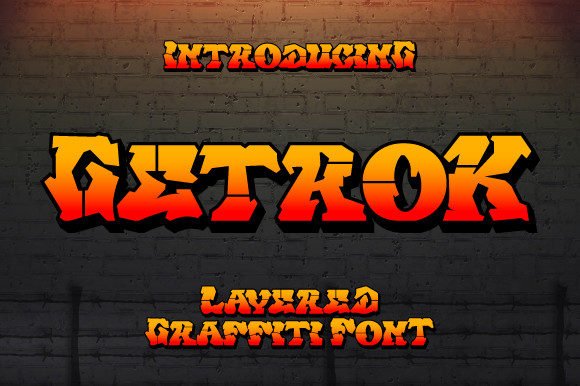 Getrok Font - Featured Image
