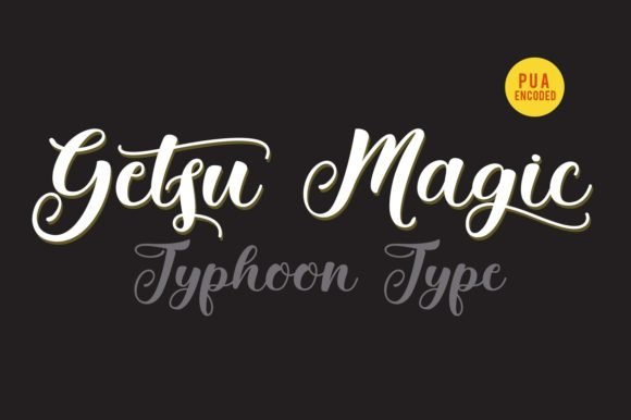 Getsu Magic Font - Featured Image
