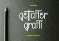 Gettaffer Graffi Font - Featured Image