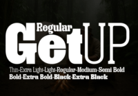 Getup Regular Font - Featured Image