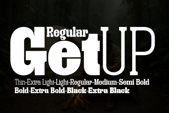 Getup Regular Font - Featured Image