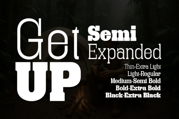 Getup Semi Expanded Font - Featured Image