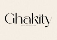 Ghakity Font - Featured Image