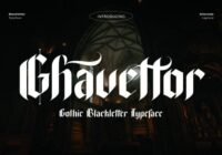 Ghavettor Font - Featured Image