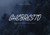 Gheb Resto Font - Featured Image