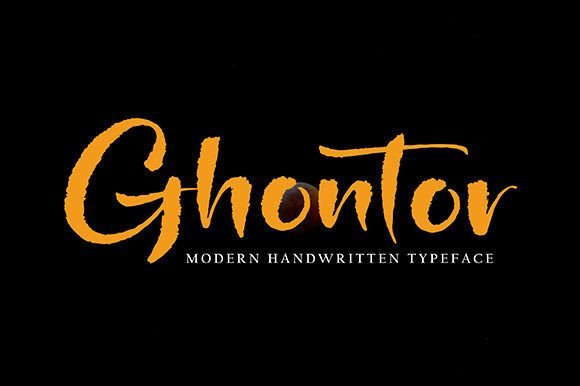 Ghontor Font - Featured Image
