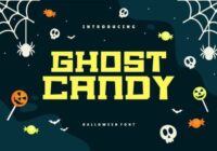 Ghost Candy Font - Featured Image