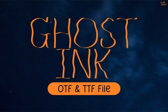 Ghost Ink Font - Featured Image
