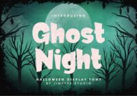Ghost Night Font - Featured Image