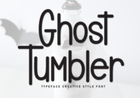 Ghost Tumbler Font - Featured Image