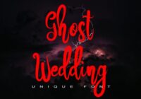 Ghost Wedding Font - Featured Image