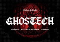 Ghostech Font - Featured Image