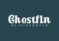 Ghostfin Font - Featured Image
