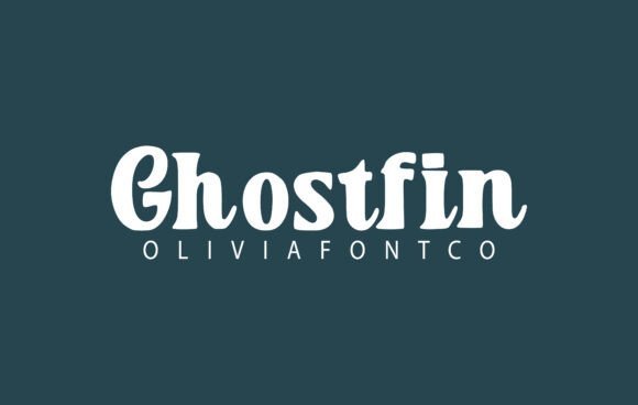 Ghostfin Font - Featured Image